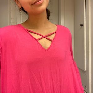 Pink long sleeve